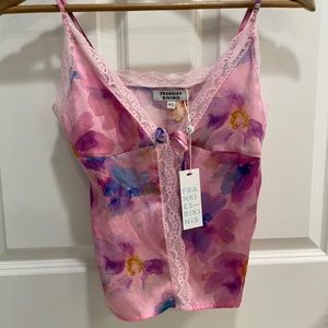 Frankie's Bikinis | Tops | Frankies Bikinis Silk Cami | Poshmark
